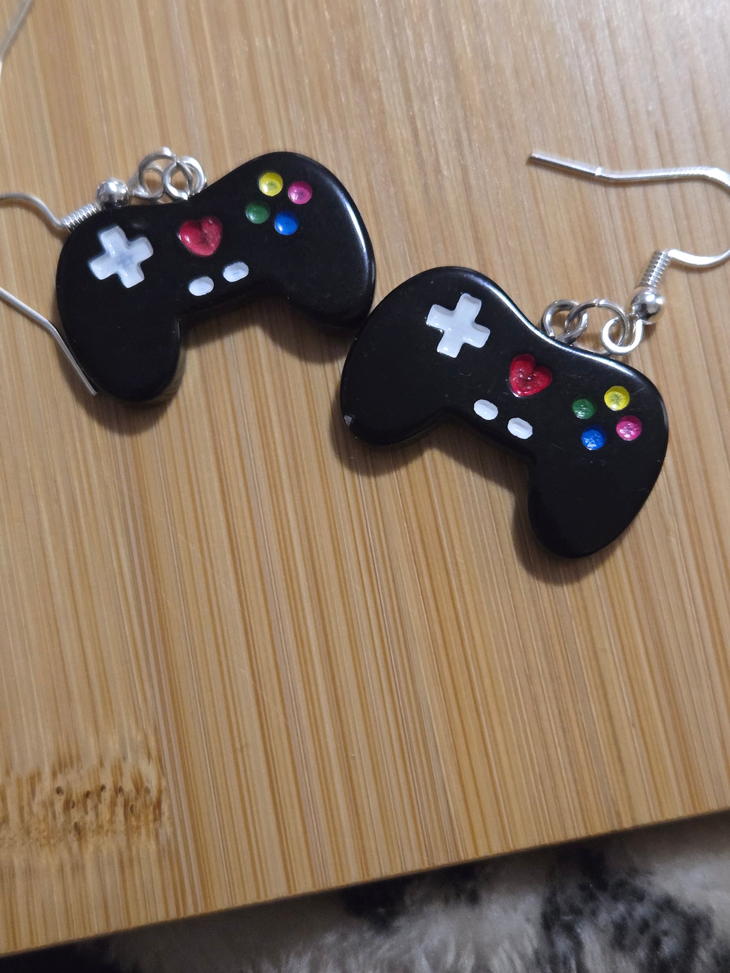 Video Game Controller Dangle Earrings