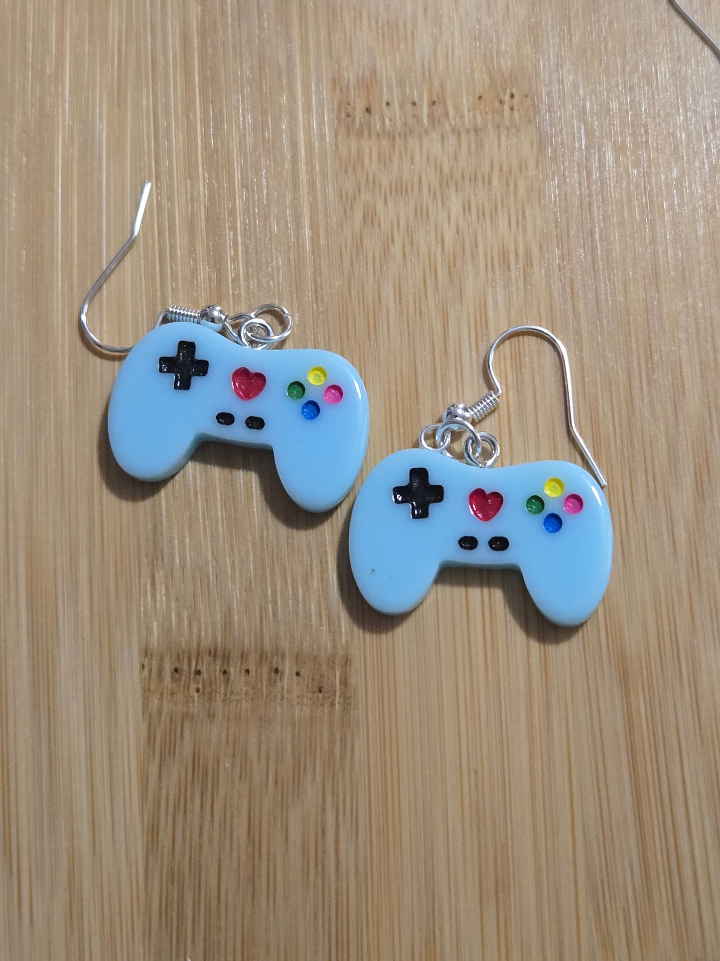 Video Game Controller Dangle Earrings
