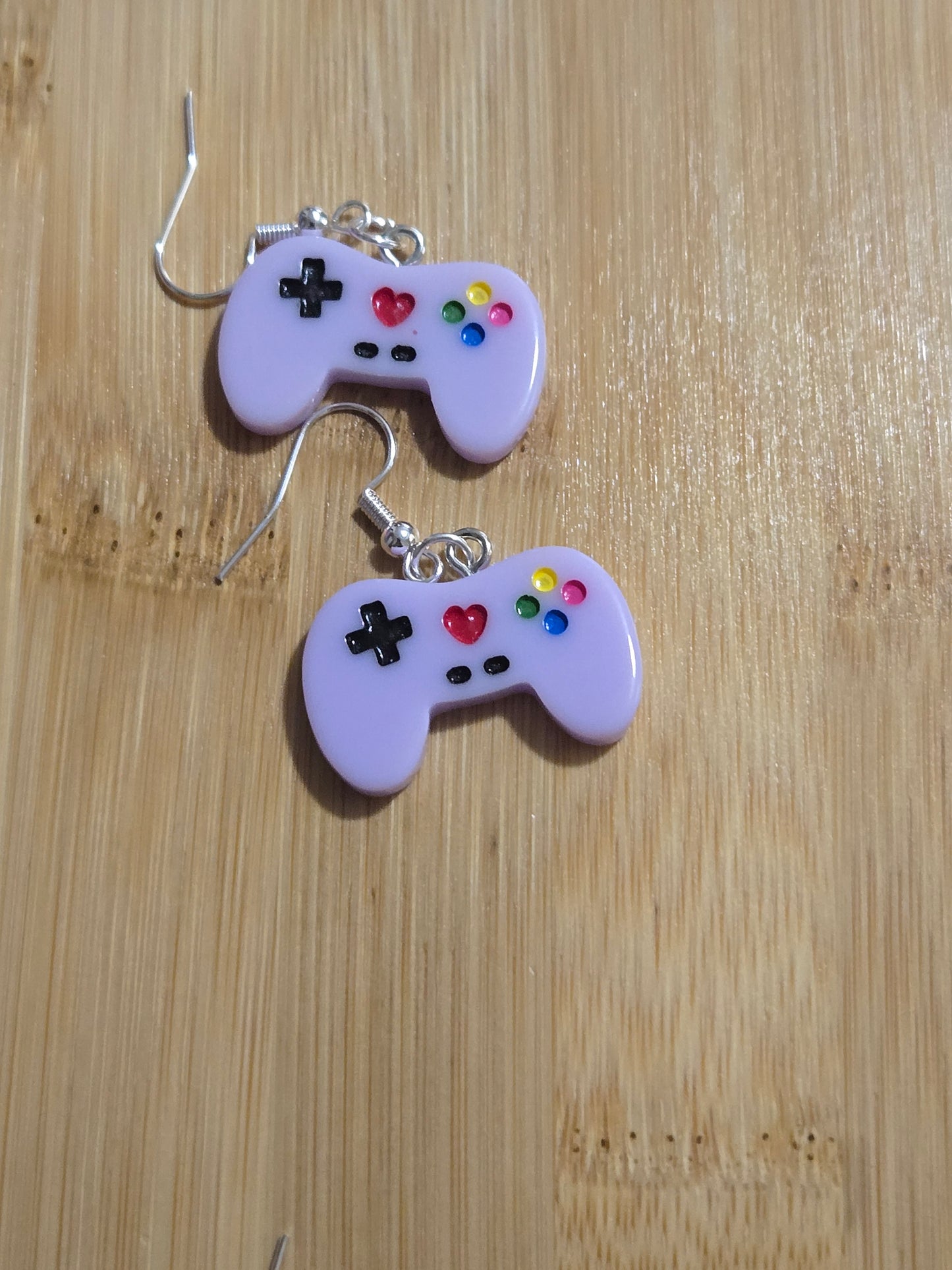 Video Game Controller Dangle Earrings