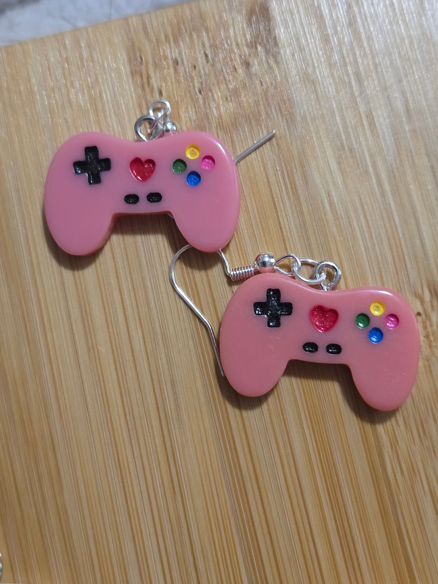 Video Game Controller Dangle Earrings