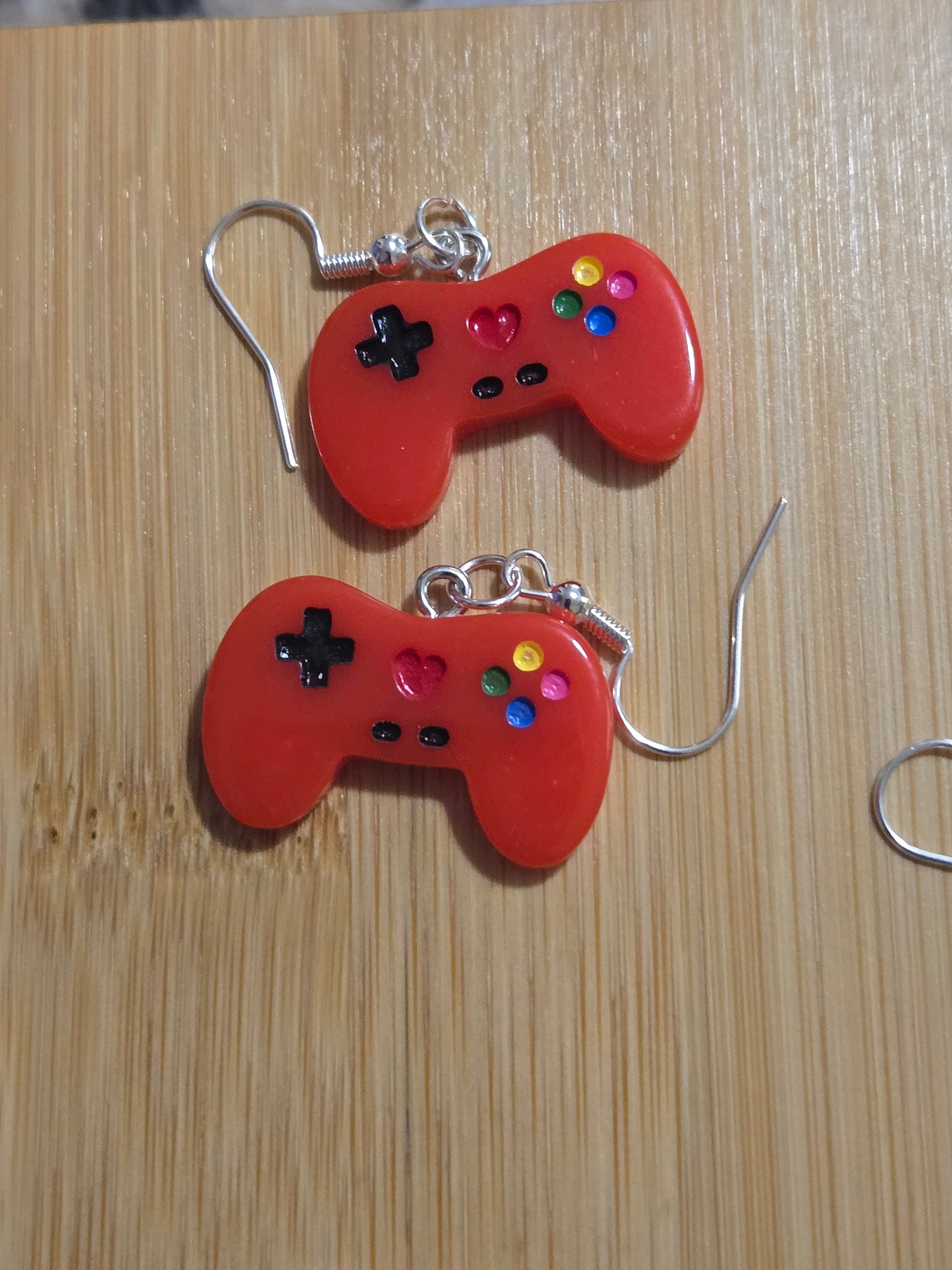 Video Game Controller Dangle Earrings