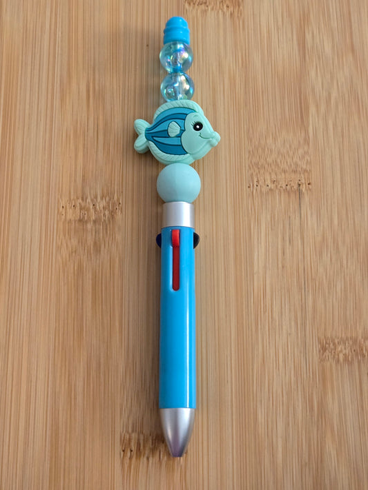 Custom Beaded Multicolored Pens