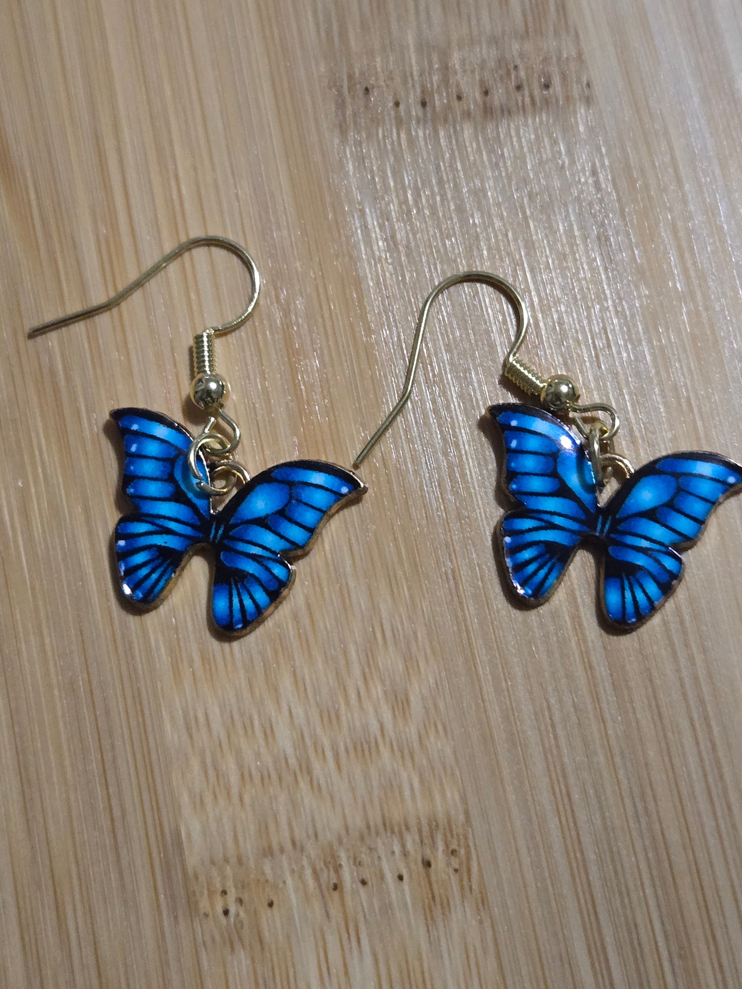 Beautiful Butterfly Dangle Earrings