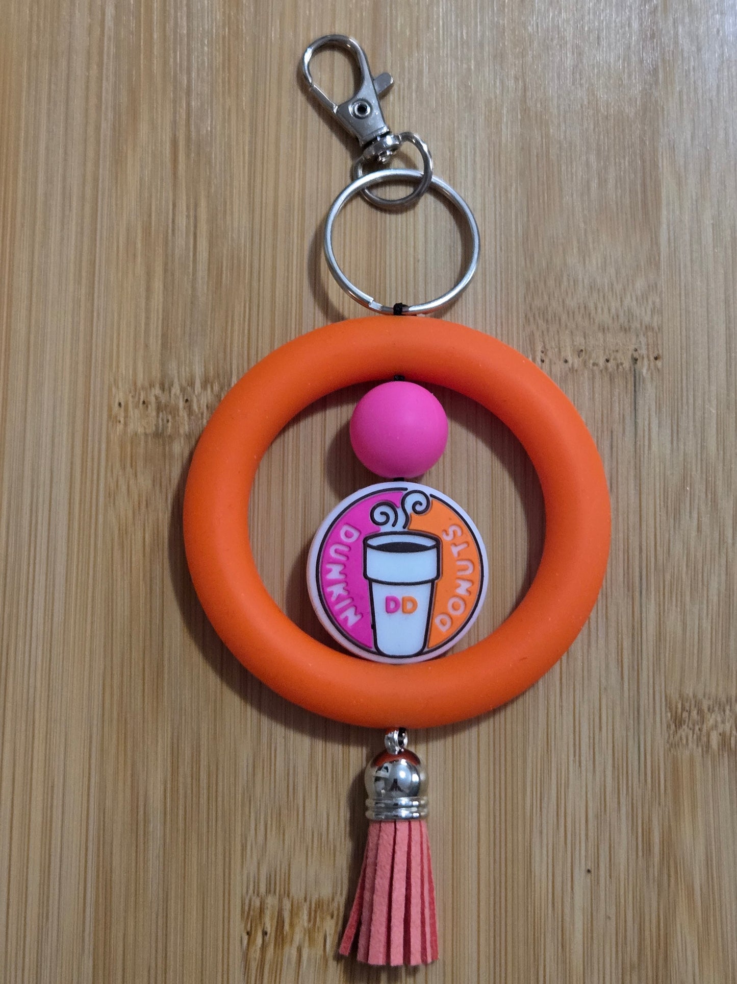 Custom Beaded Keychain
