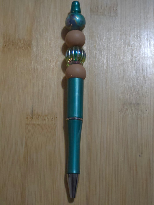 Iridescent Beaded Pen