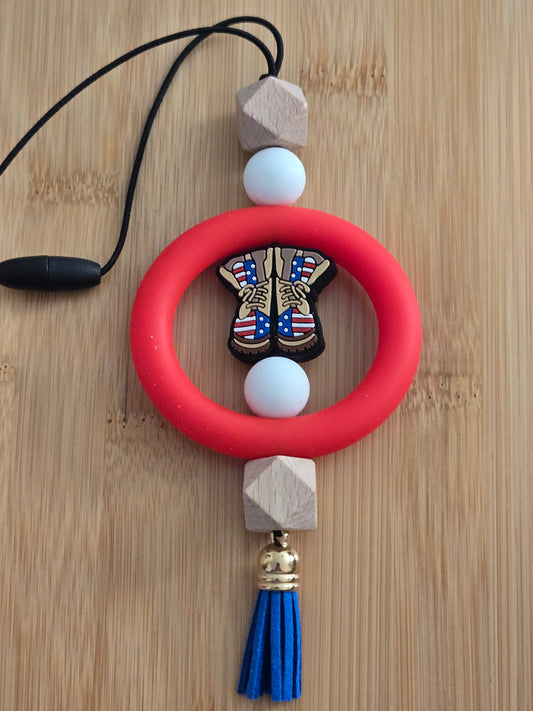 Custom Beaded Car Charm