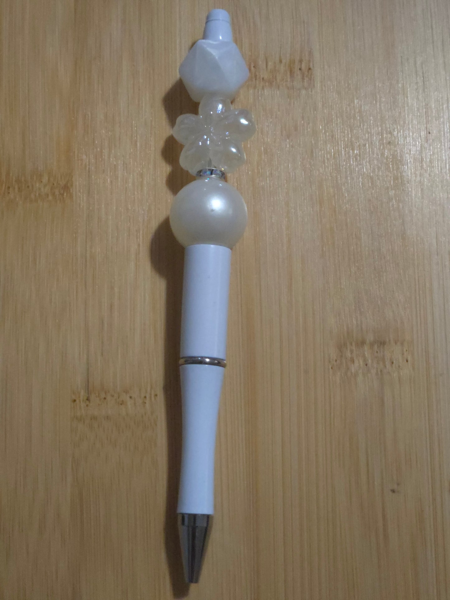 Beaded Pen with a Flower bead