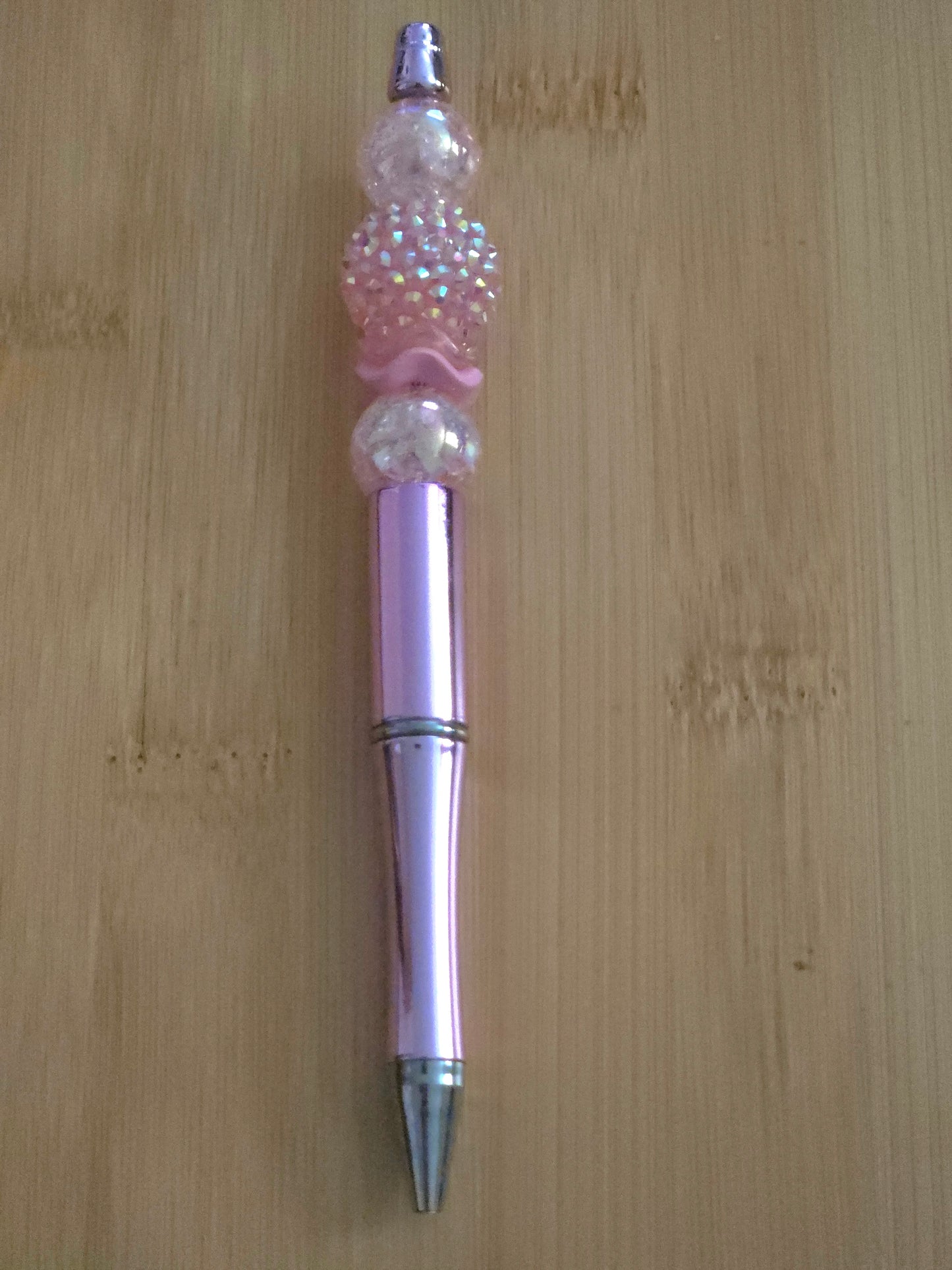 Beaded Pen with a sparkle bead