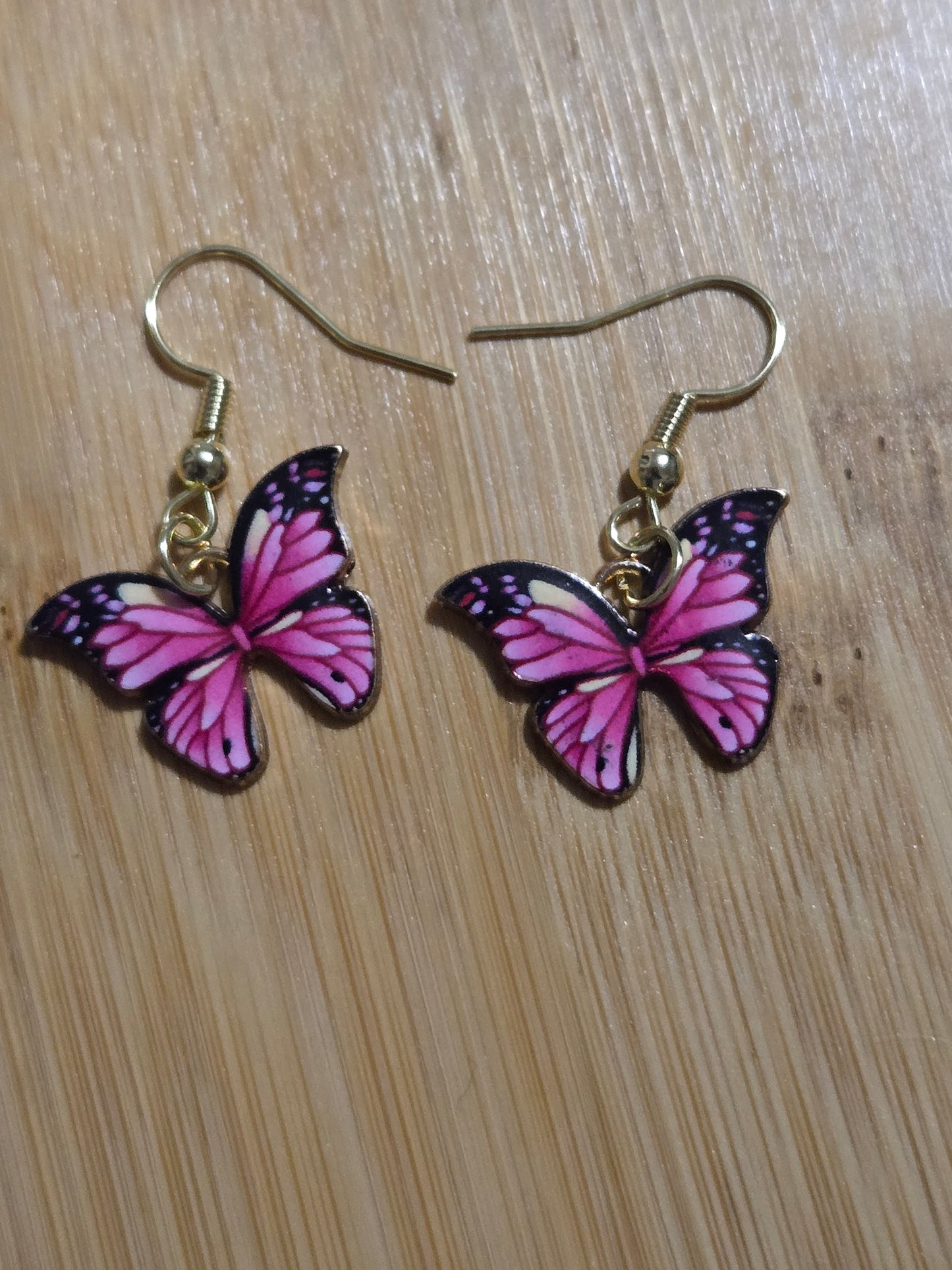 Beautiful Butterfly Dangle Earrings