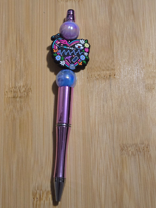 Nurse Beaded Pen