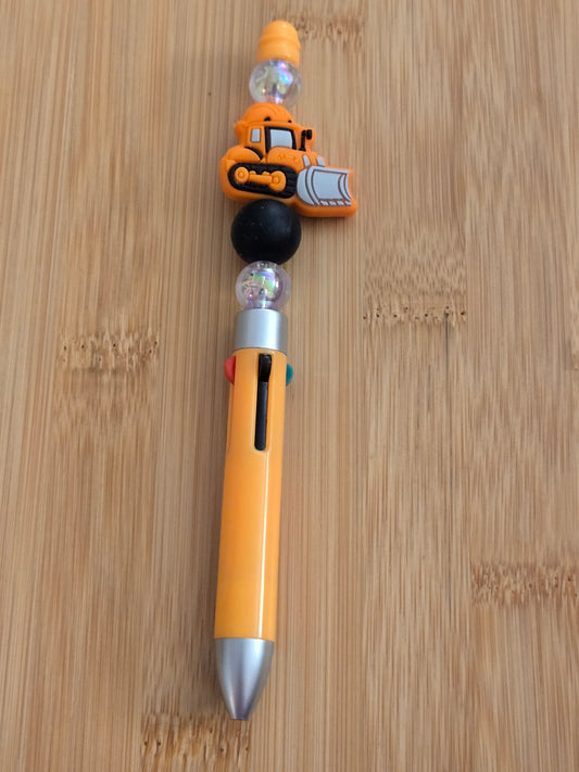 Custom Beaded Multicolored Pens