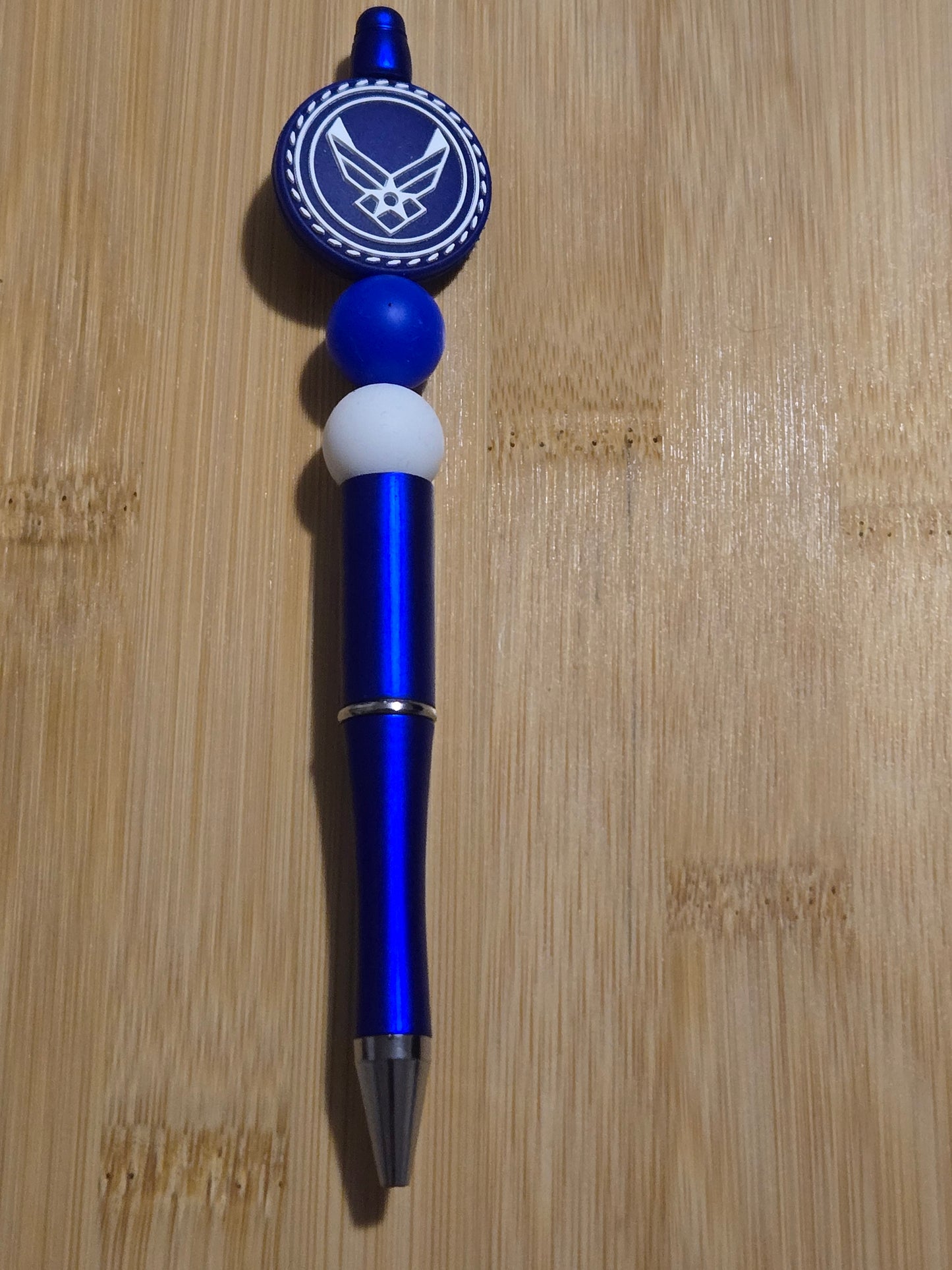 Beaded Pen with Air Force focal