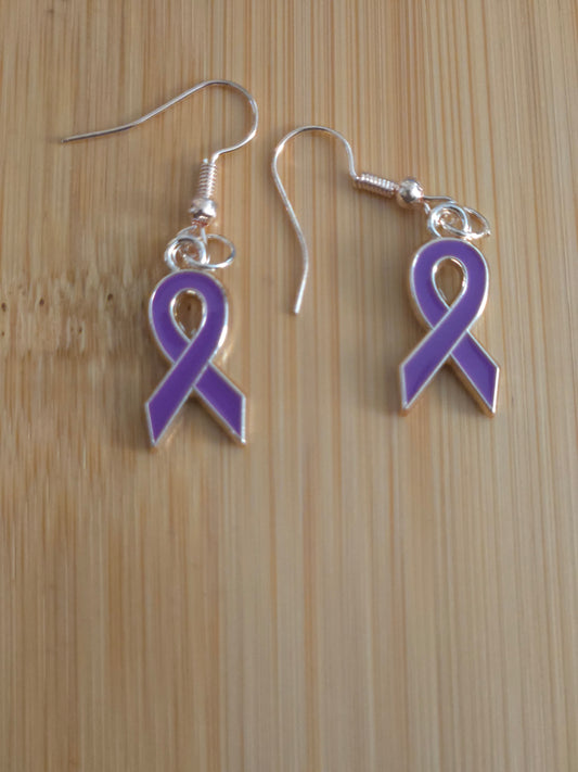 Awareness Ribbon Earrings