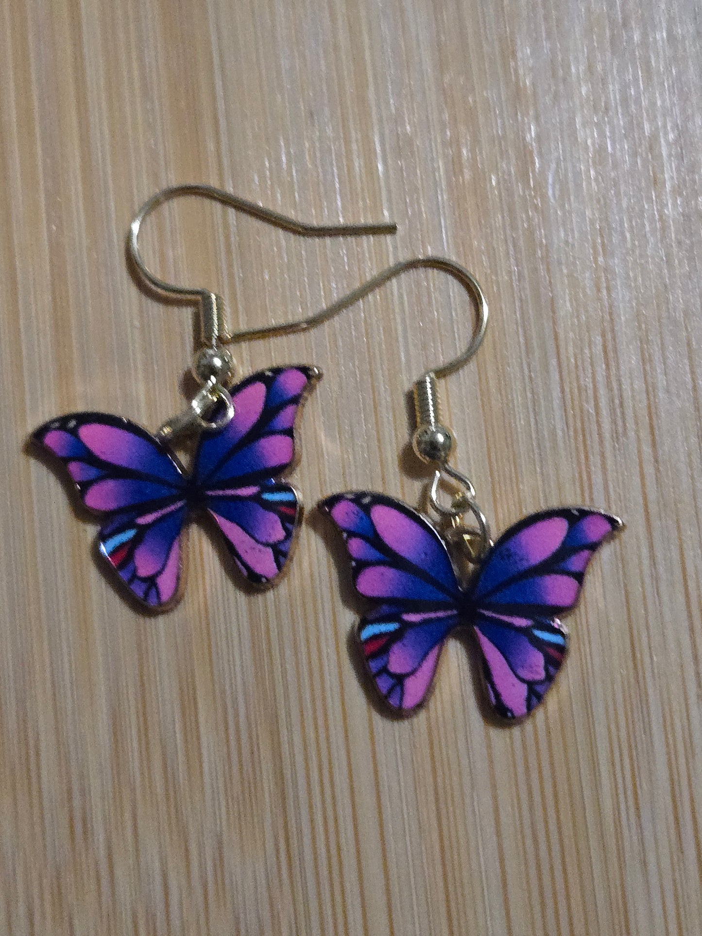 Beautiful Butterfly Dangle Earrings