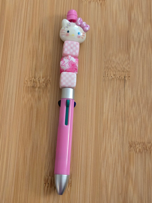 Custom Beaded Multicolored Pens