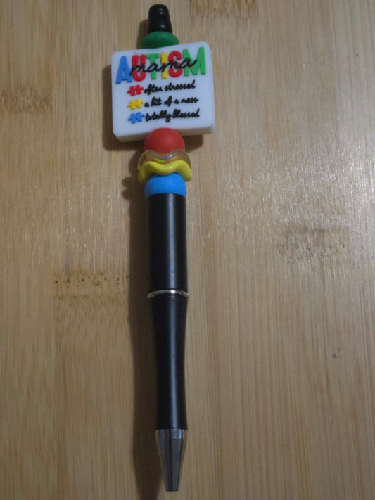 Autism Beaded Pen