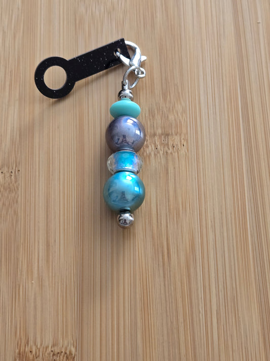 Custom Beaded Straw Charms