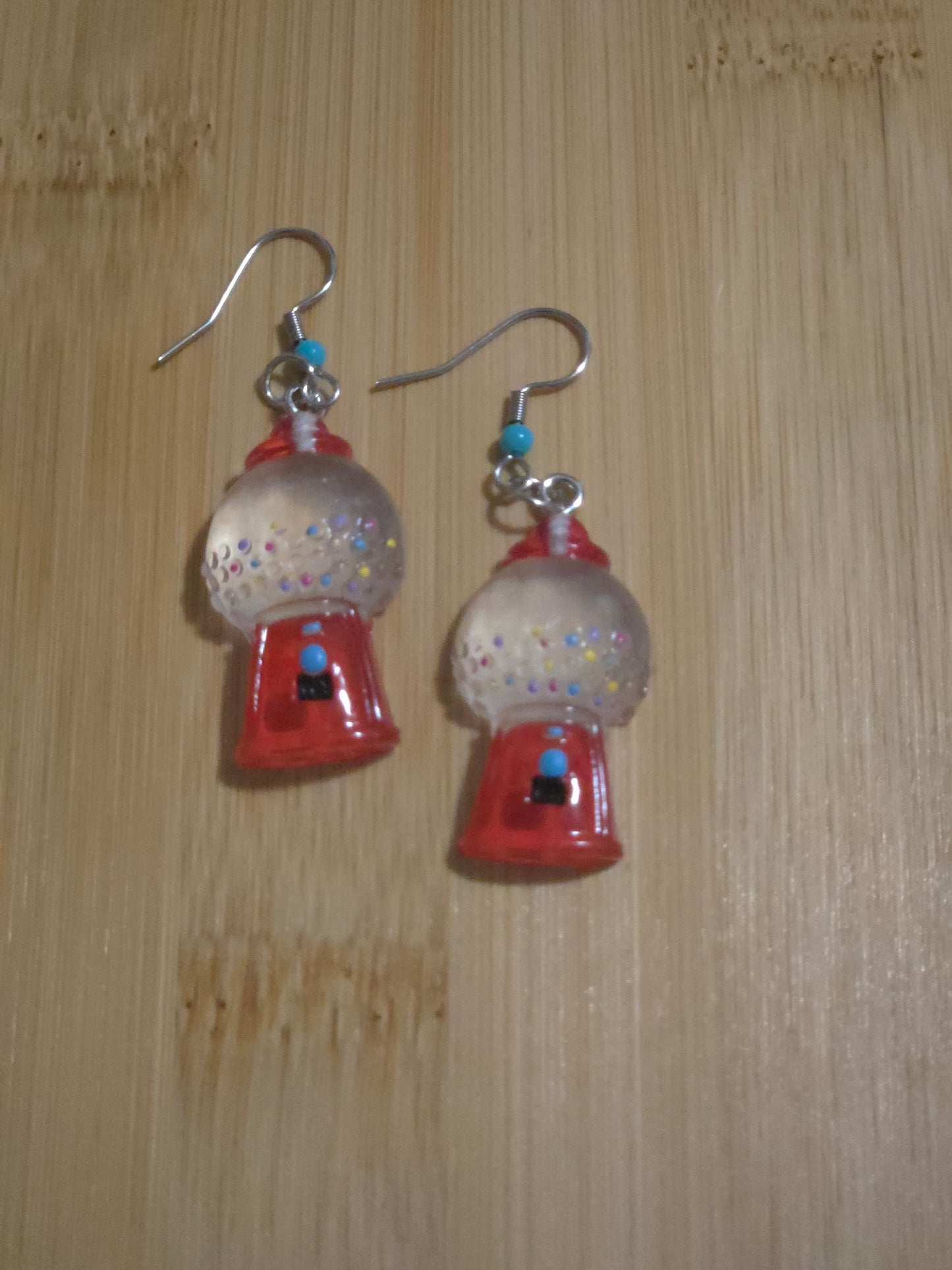 Bubble Gum Machine Earrings