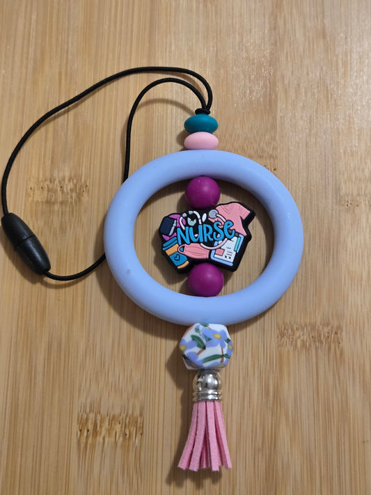 Custom Beaded Car Charm