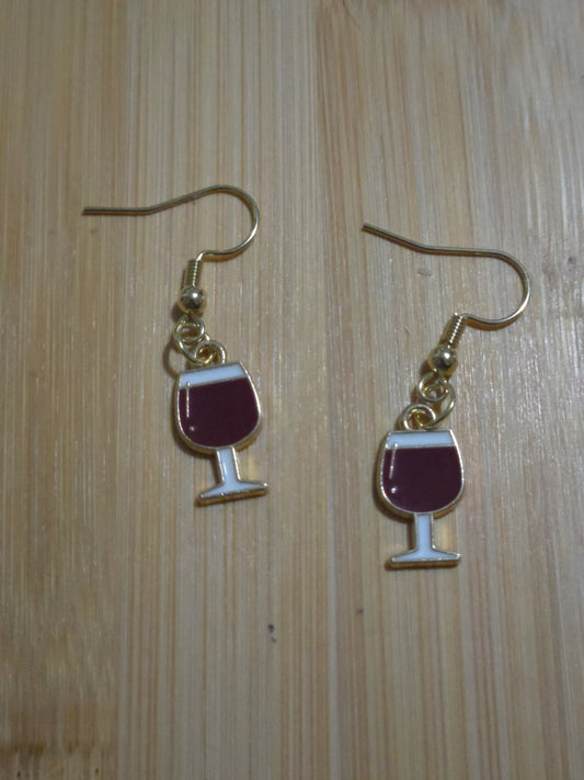 Wine Glass earrings