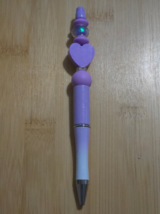 Heart Beaded Pen