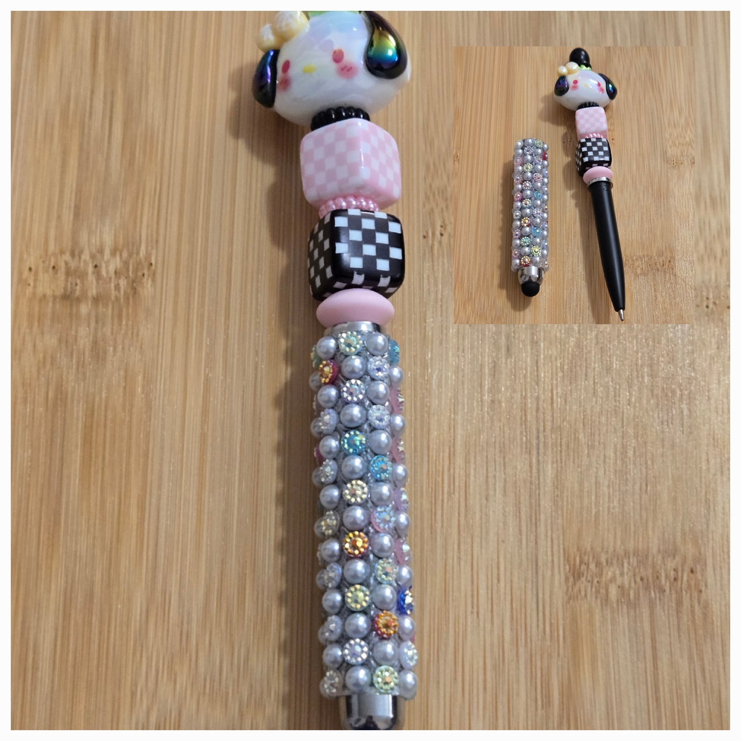 Custom Beaded Stylus and Pen