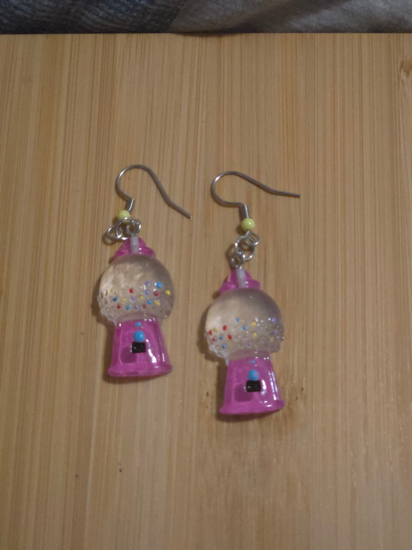 Bubble Gum Machine Earrings