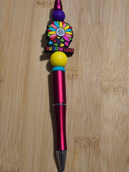Beaded Pen for Autism