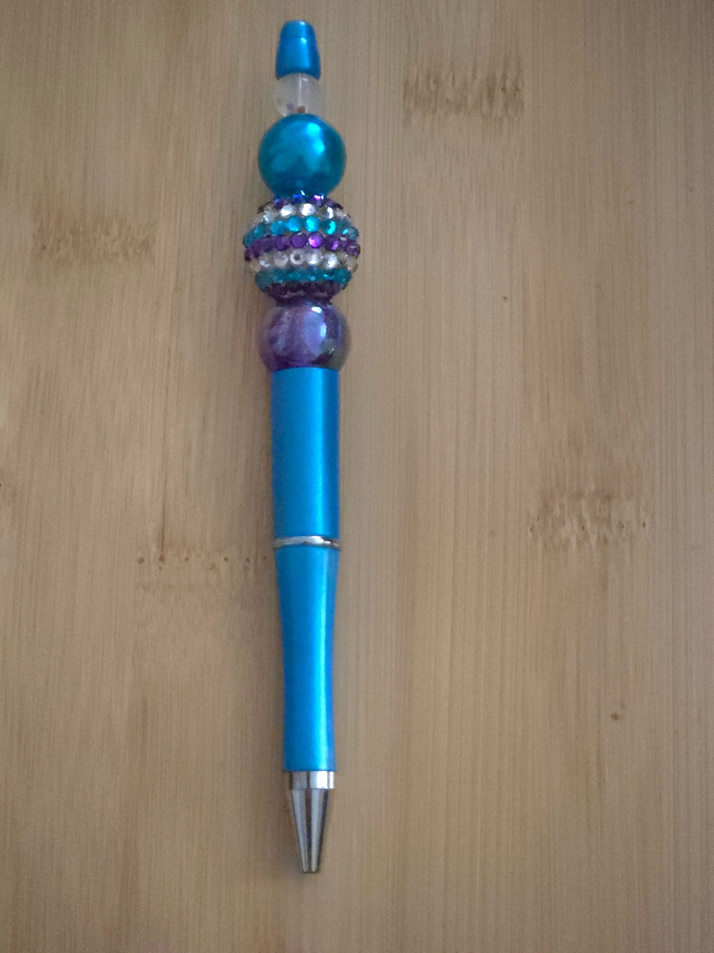 Beaded Pen with shiney beads