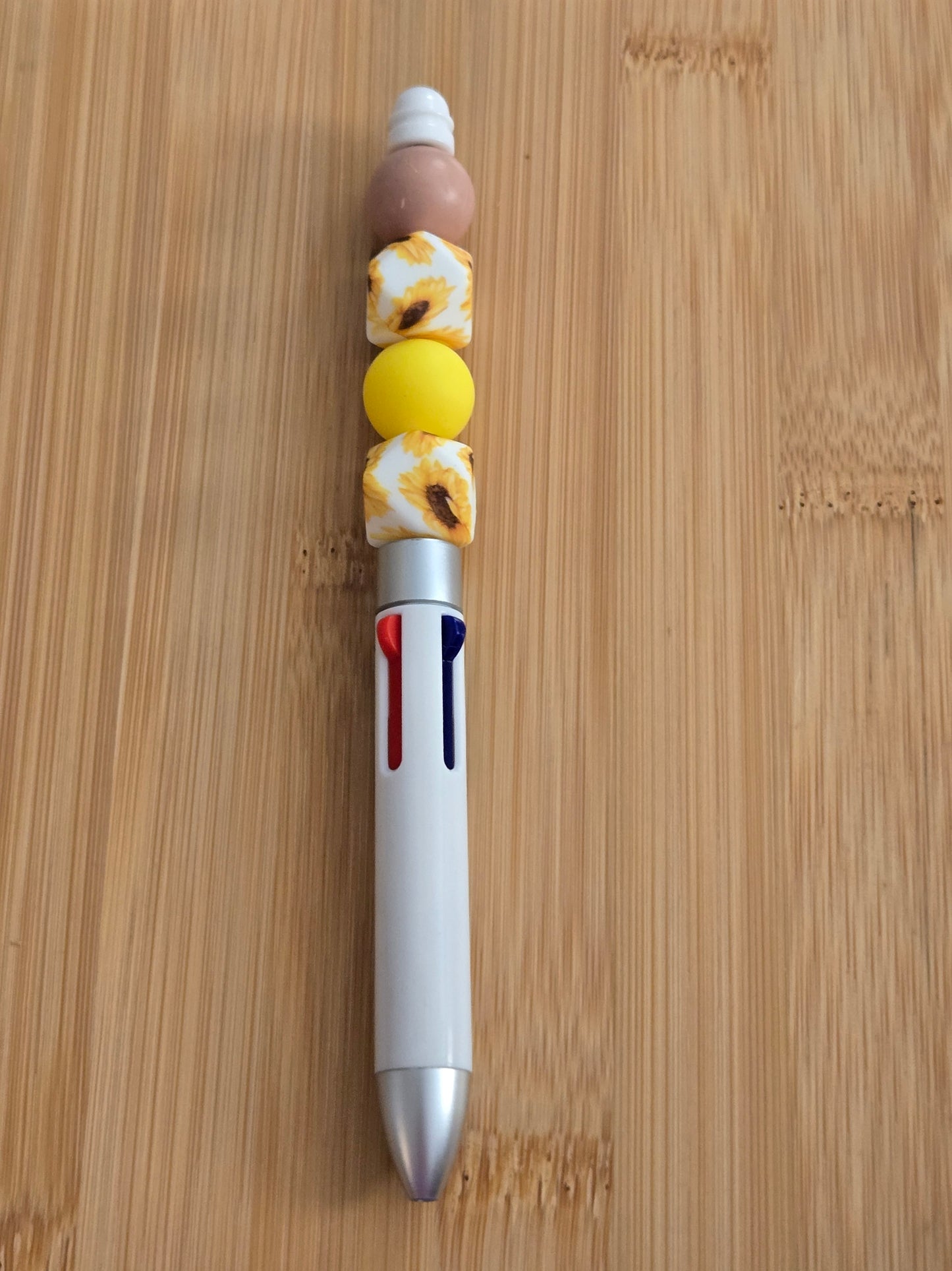 Custom Beaded Multicolored Pens