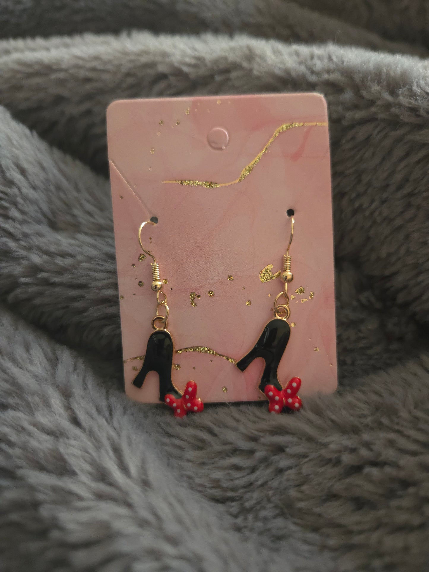 Bow Heel Shoe Earrings