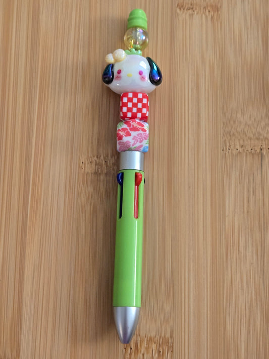 Custom Beaded Multicolored Pens