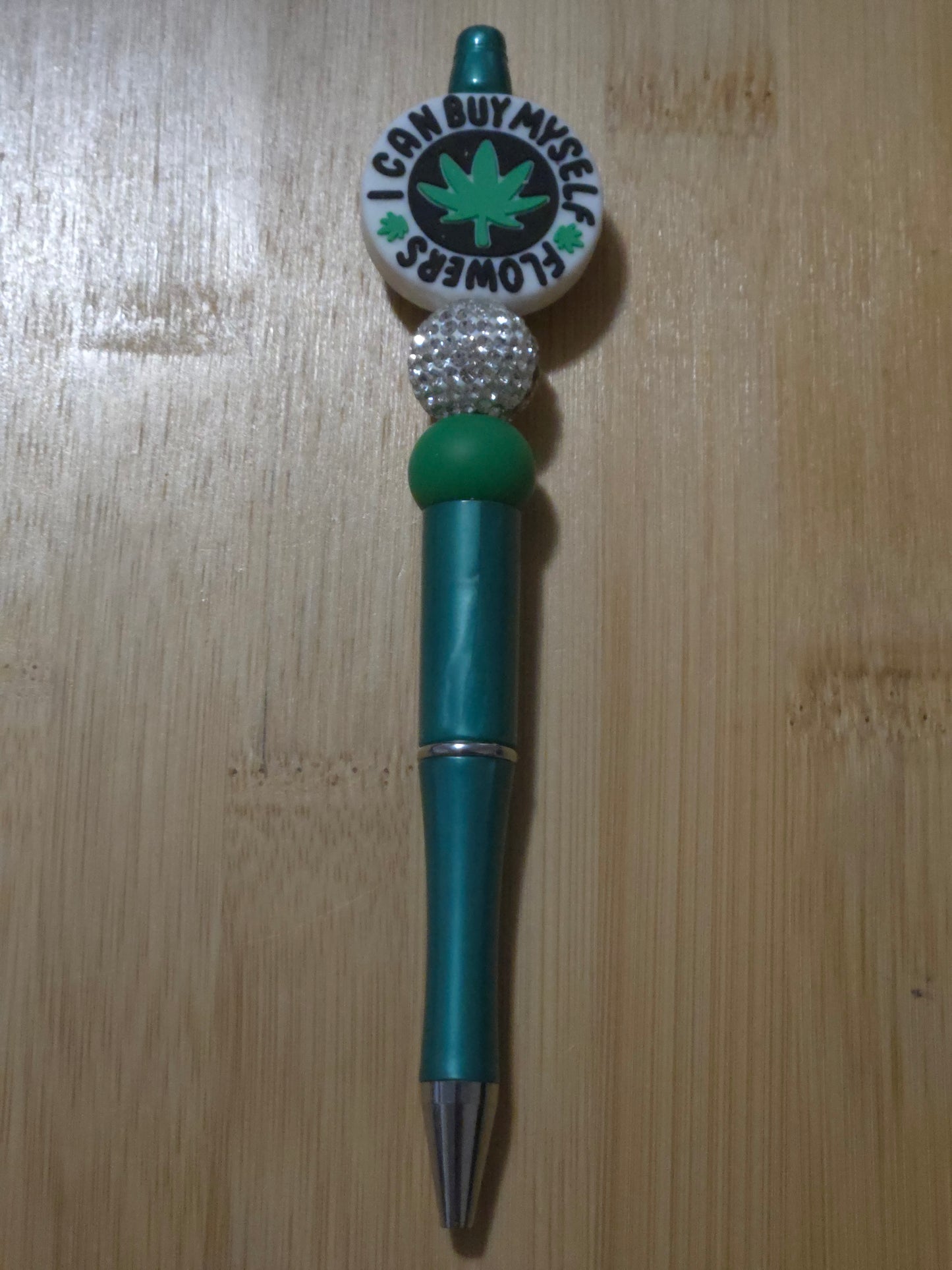 Flower Adult Beaded Pen