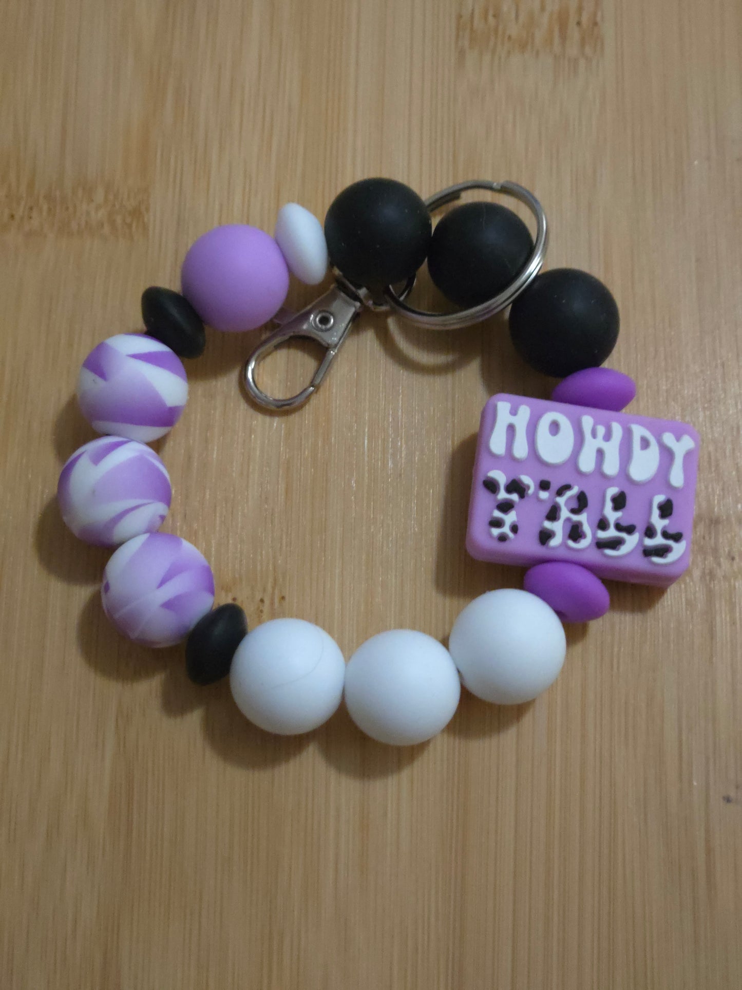 Custom Beaded Keychains