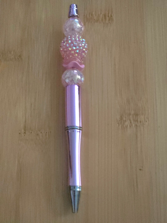 Beaded Pen with a sparkle bead