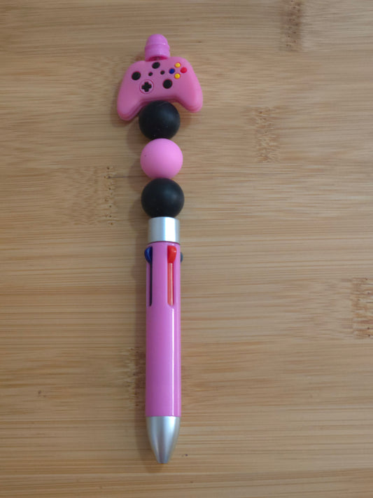 Custom Beaded Multicolored Pens