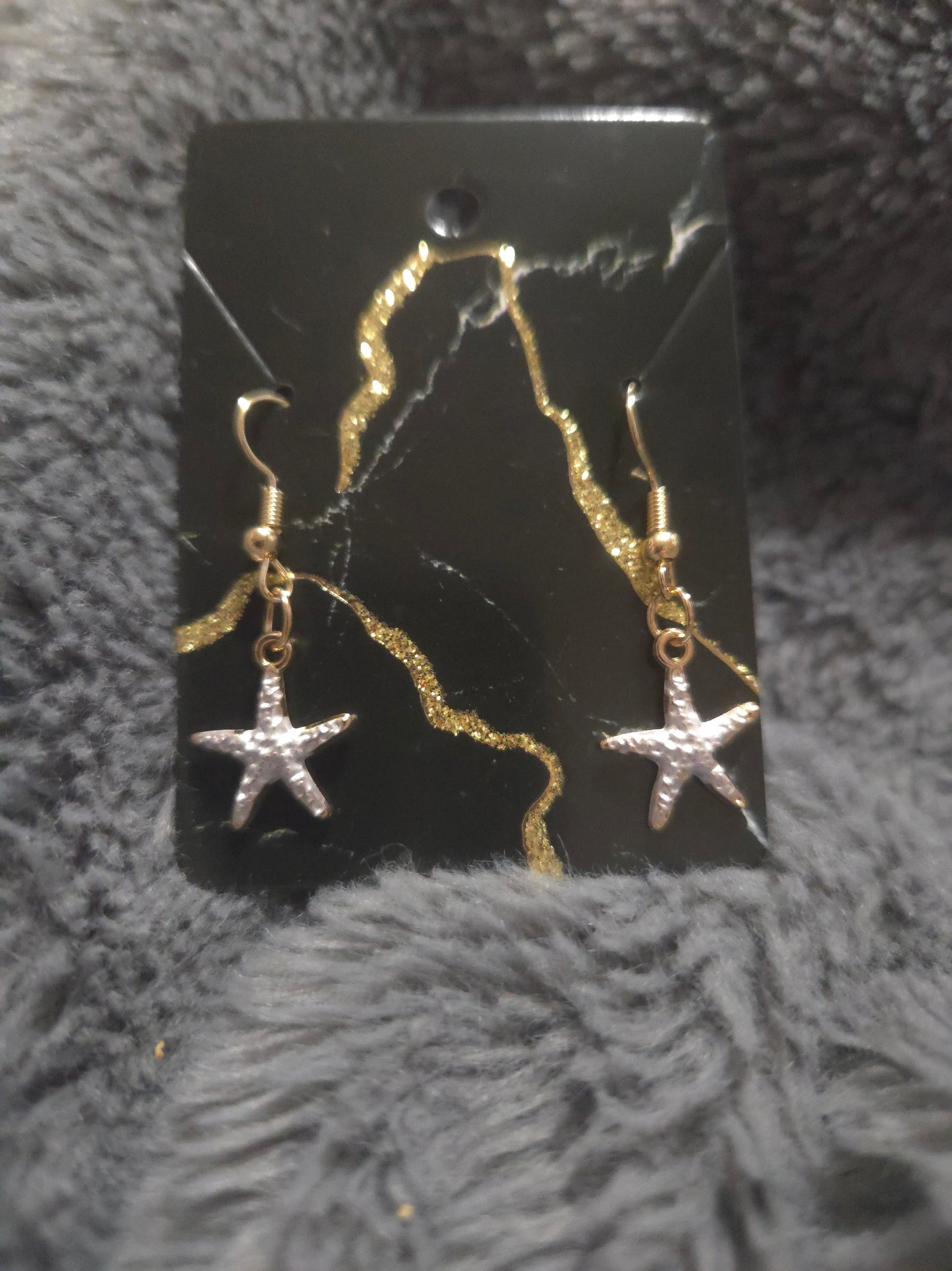 Dangle Starfish Earrings