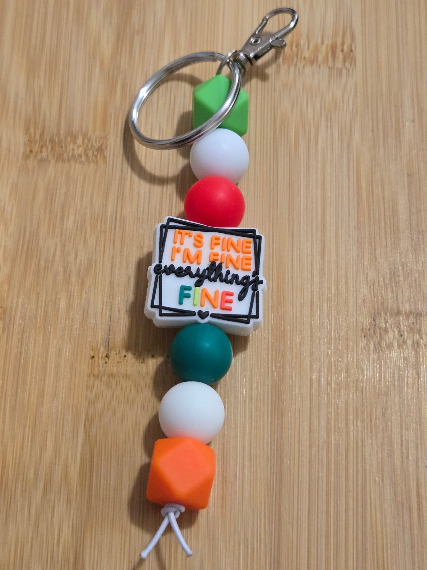 Custom Beaded Keychains