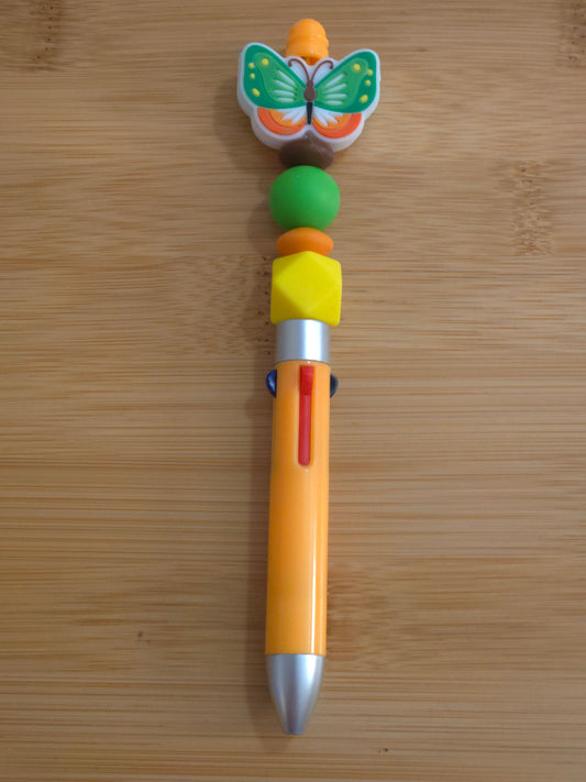 Custom Beaded Multicolored Pens