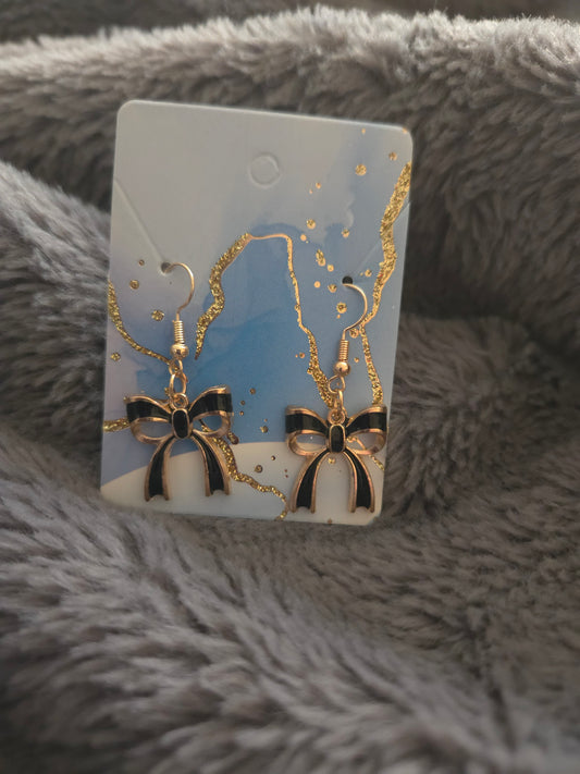 Bow Dangle Earrings