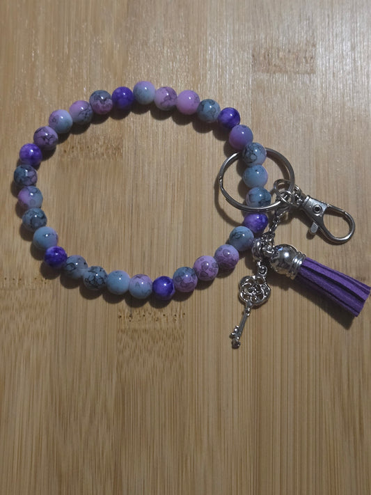 Custom Beaded Keychains