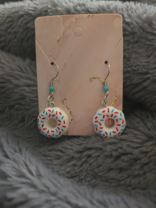 Donut Dangle Earrings