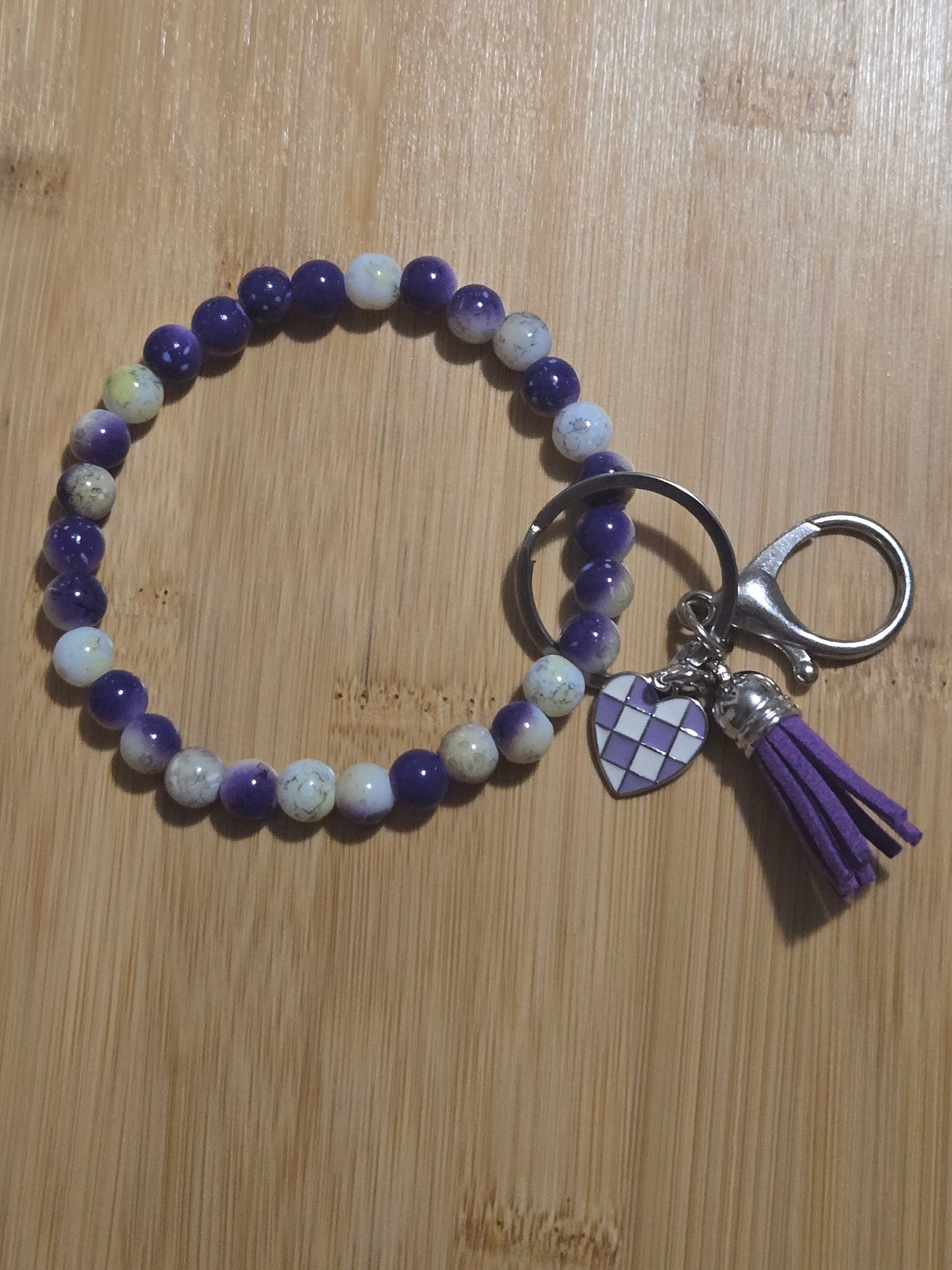 Custom Beaded Keychains