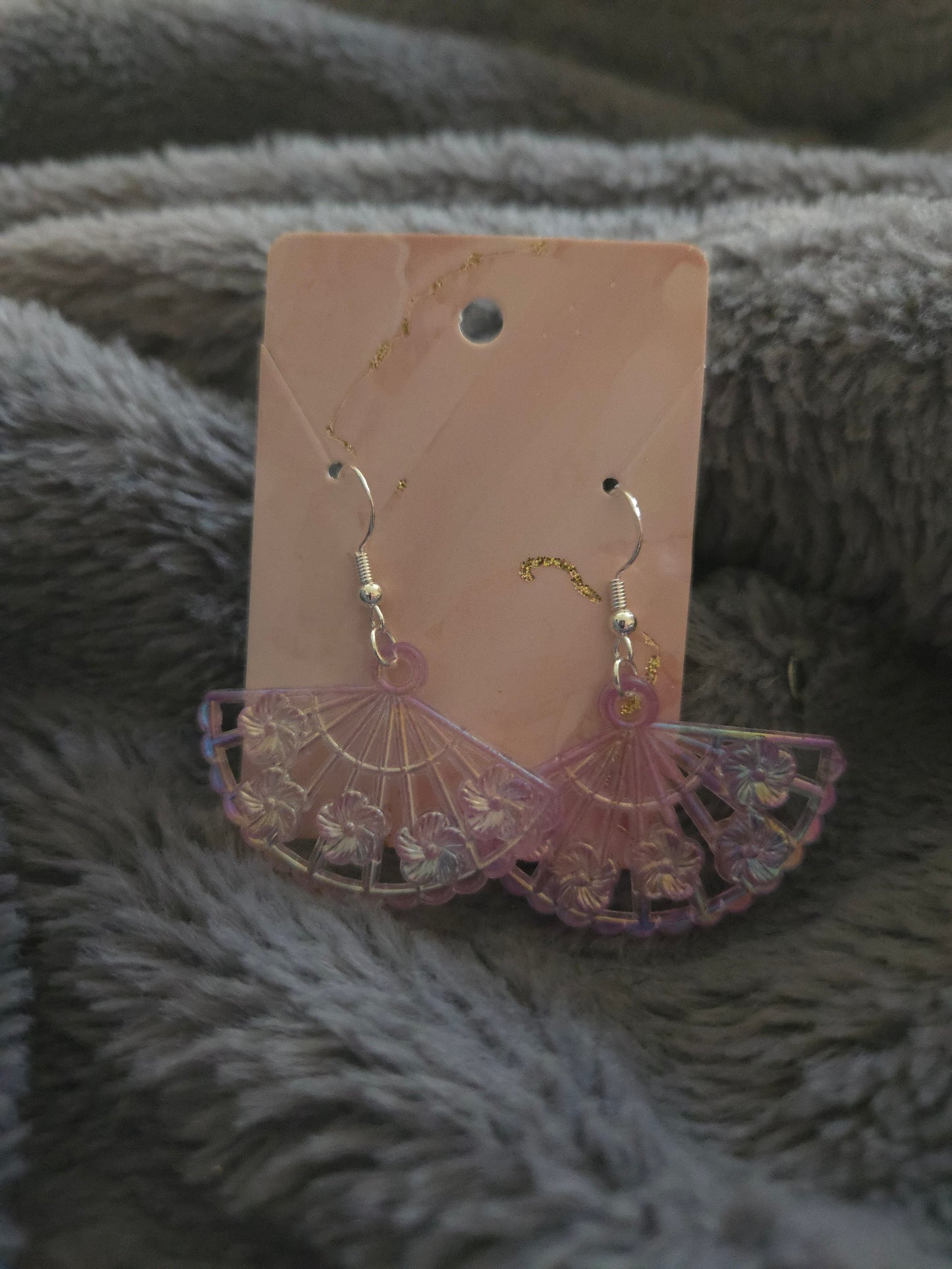 Dangle Fan Earrings