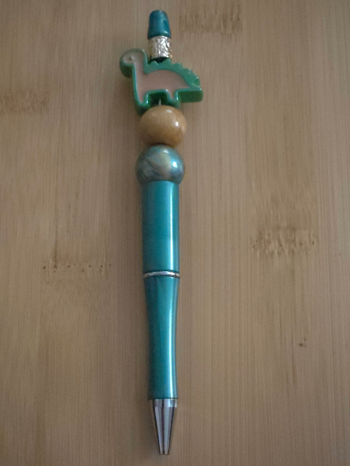 Beaded Pen with Dinosaur bead